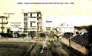 Oran - Boulevard Hippolyte Giraud - Rue Sidi-Ferruch - 1926